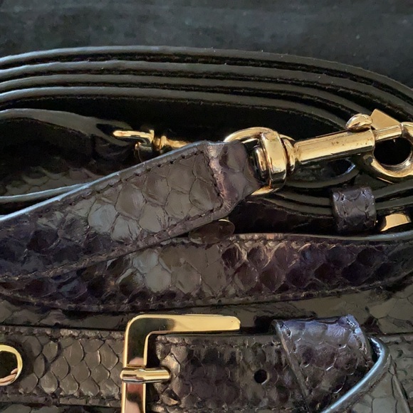 JC Lexi Exotic Python Handbag - Picture 6 of 6
